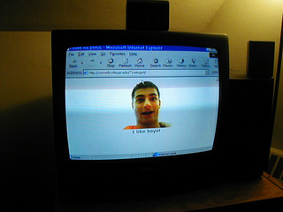 I "hacked" Jeff's site.  He was mad.