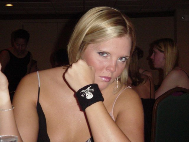 That was the last time I saw that wristband... Give it back!