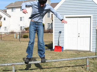 Soaping in the Back Yard