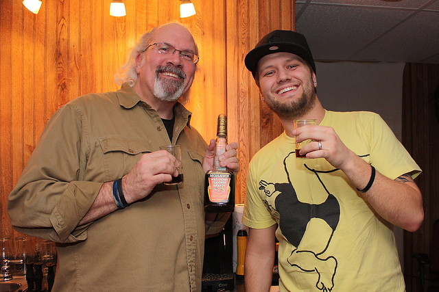 Bout to sample some old brandy