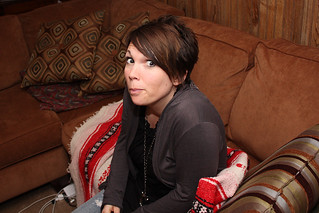 Hangin out in Jeff's basement