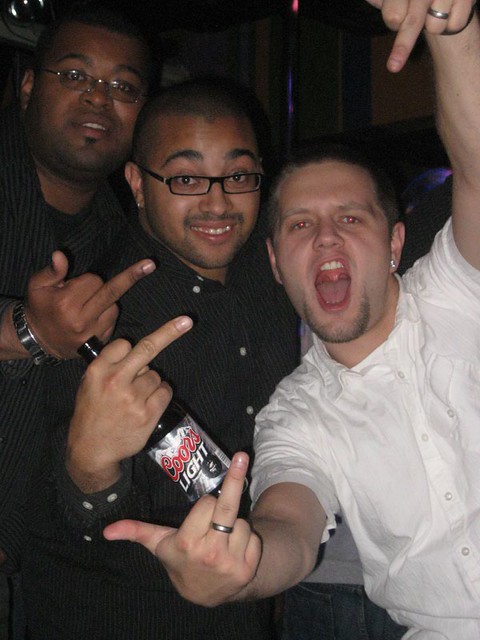 I never flip off cameras... weird