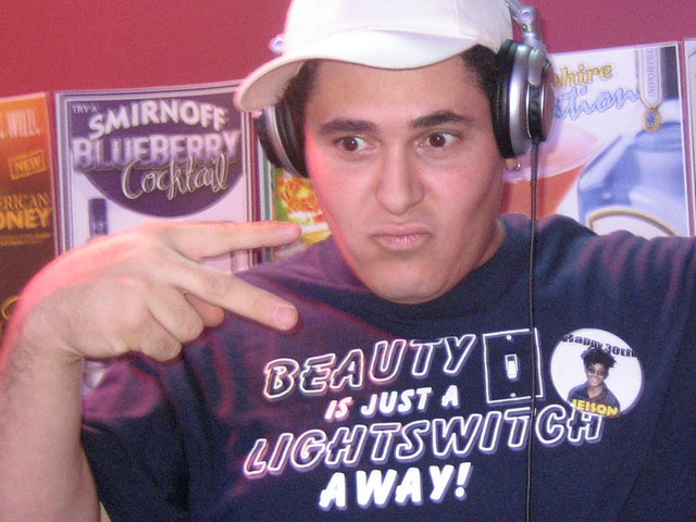 DJ had Jeison's Button On.