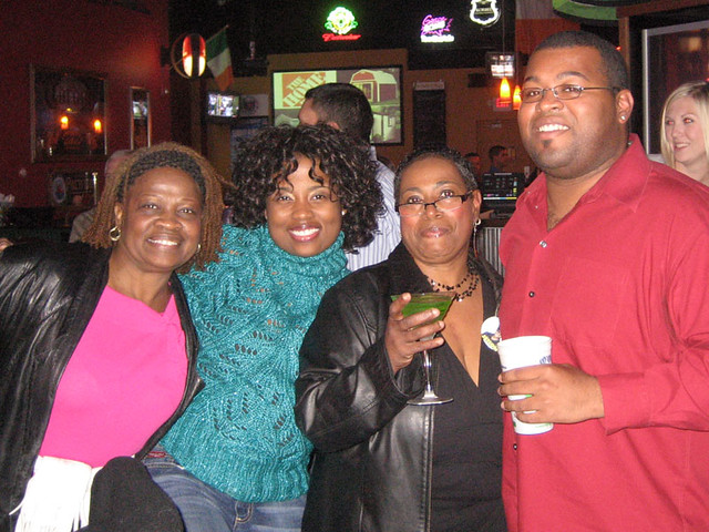Ando's Fam at Paddy O'Quigley's