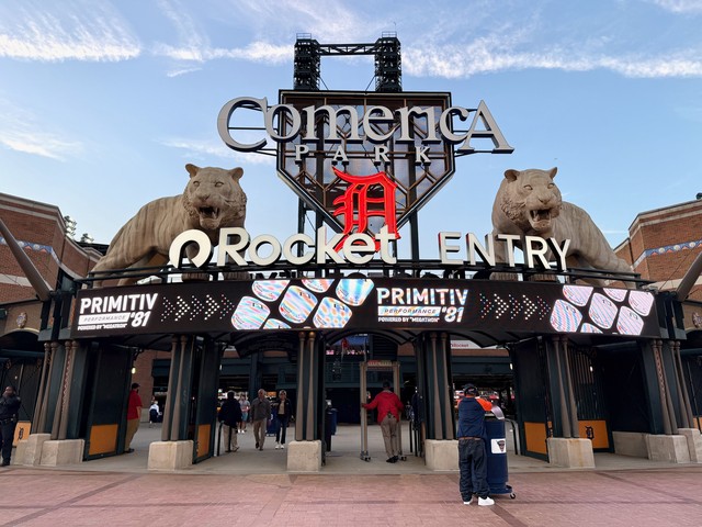 Comerica Rocket Entry