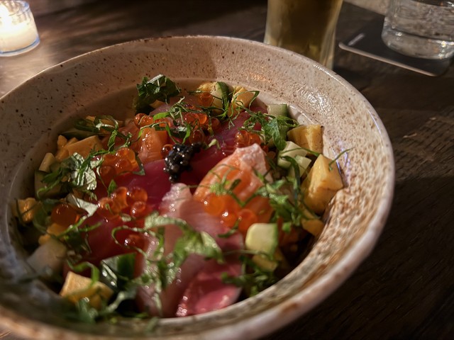 An incredible Chirashi bowl