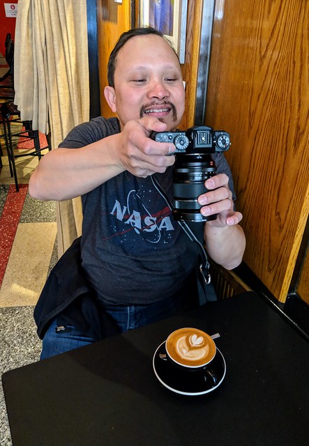 Gettin that perfect Latte shot