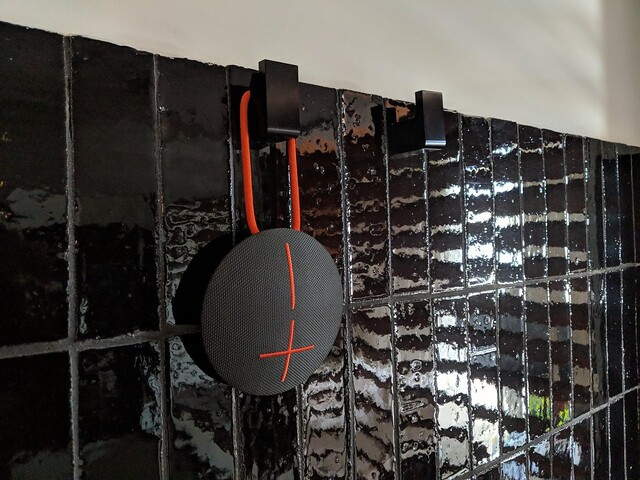 This is a great travel speaker. Even for showers.