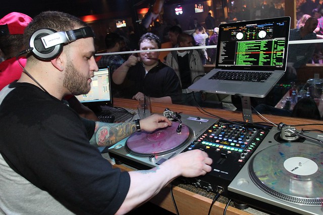 Cuttin it up at last call