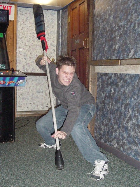 I found Chris' weapons at the Hilltop