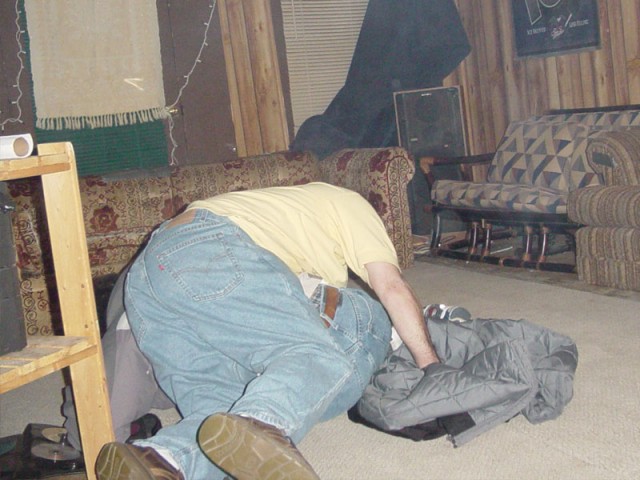 Josh Wrestling Steve Crane