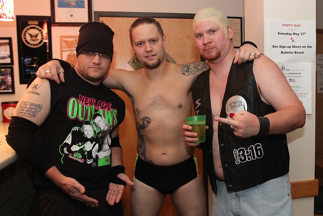 Me, Road Dogg, and Stone Cold