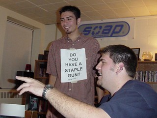 Mike Murillo - Do you have a staple gun?