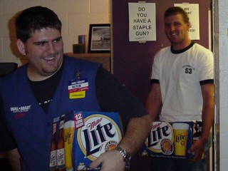 Chuck McGrane - Kevi and Chuck got Miller Lite