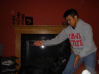 Nathan D - Nathan playing with Ninja