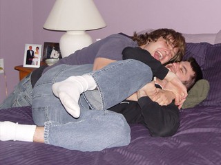 Straight - Wrestling before bed