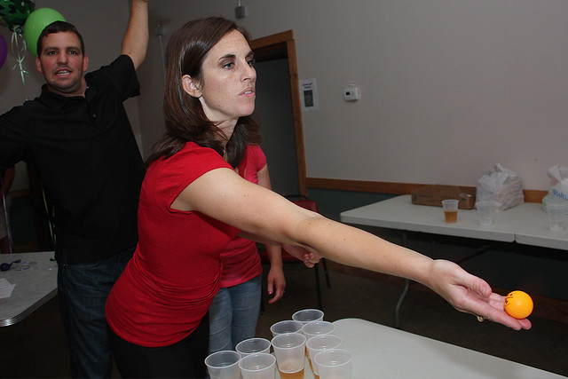 Celest's good beer pong form