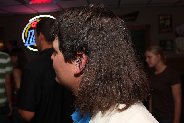 A beautiful, crimped mullet