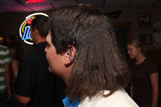 A beautiful, crimped mullet