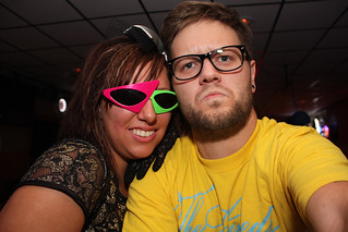 I wore that girls glove later