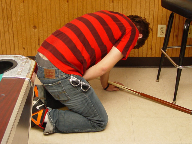 I got bagged, hard.  VFW, Redwood Falls, MN