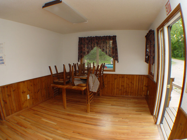 Inside the farmhouse