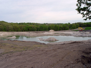 Lake/mine at the Fort Ridgely park