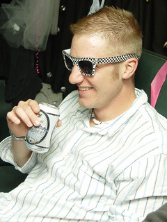 Chris Omtvedt - Chris wearing my glasses.  I wonder if he still has those...
