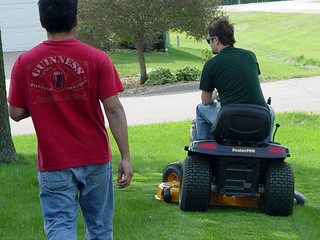Nathan D - Mowing fairways