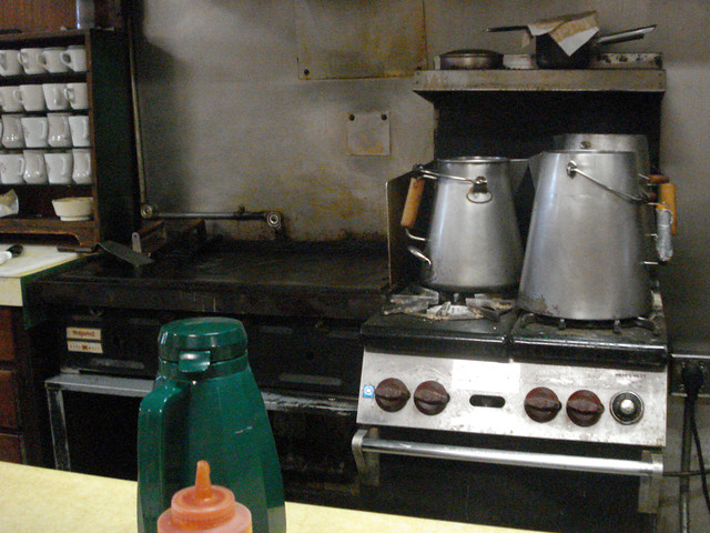 The Kitchen the Iowa peeps ate breakfast at