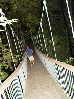 Walking out to Ramsey Falls