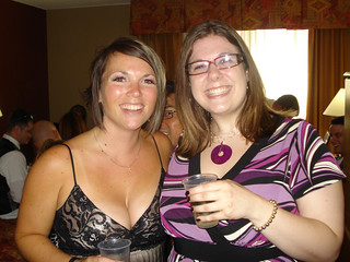 Photobomb - Kari and Nicole - and Nathan's Eye