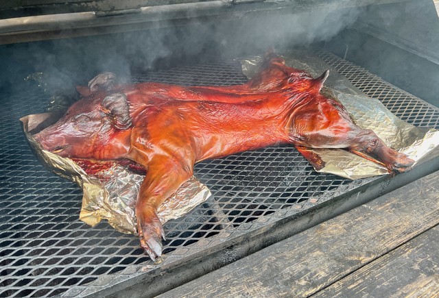 Look at this whole hog