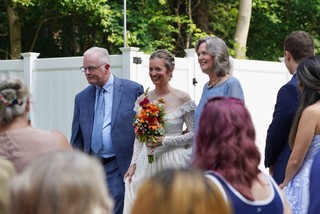 Wedding - Mark, Jourdan, and Judy