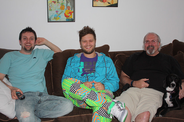 Hanging out at Jon's