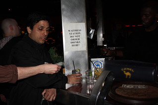 Waitress Station. Do Not Order Drinks Here!