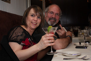 Teresa got a martini!