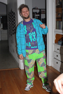 Kari bought me some amazing 80s pants