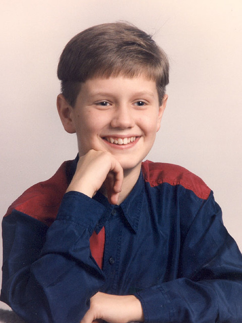 7th Grade - That's a silk shirt.  Probably wearing easton shoes too.