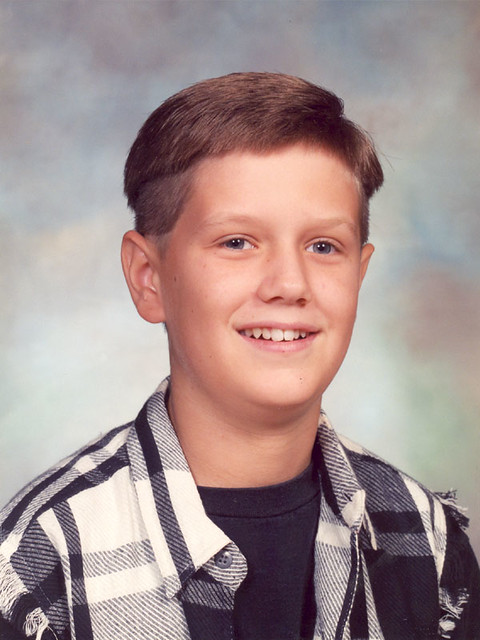8th Grade - Flannel, Cut off Sleeves.