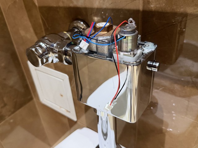 I had to diffuse a bomb to get this thing to flush