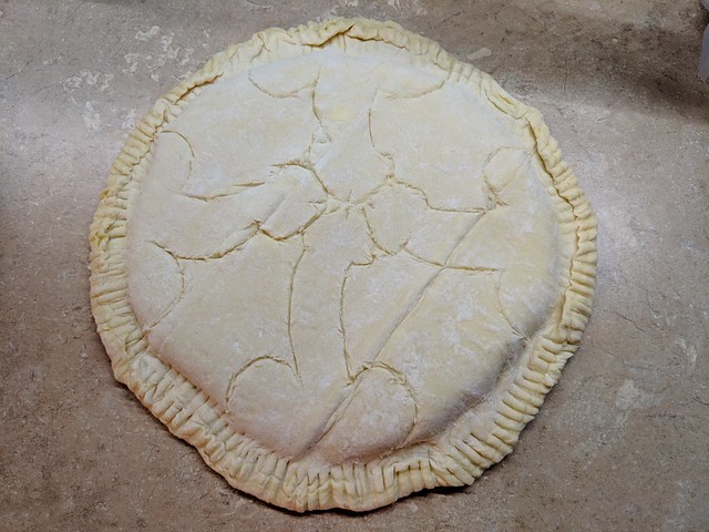 Julien put me in charge of decorating one of the kings cakes