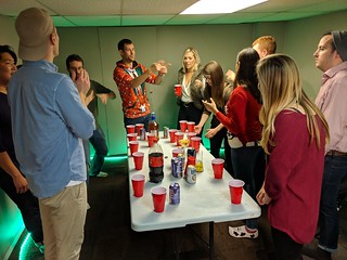 Megan T - A game of flippy cup?