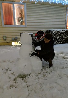 A cute little snowman...