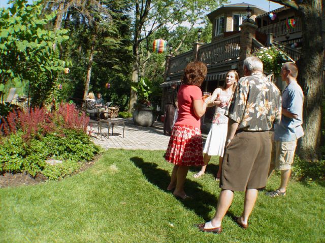 Chris, Marianne, and Guests