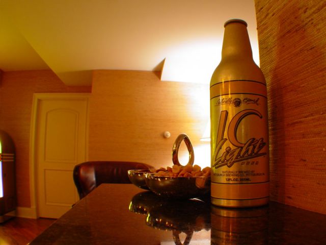 The Pittsburg guys brought some IC Light.  My new favorite light beer.