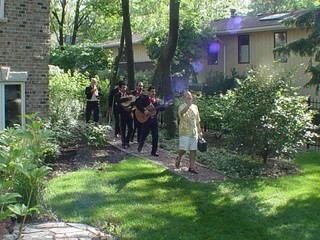 Dr Bob leading the mariachi band