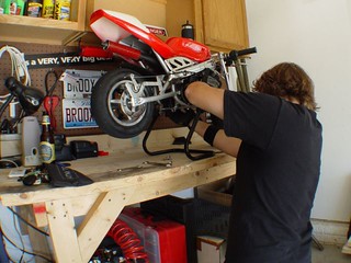 Repairing the bike