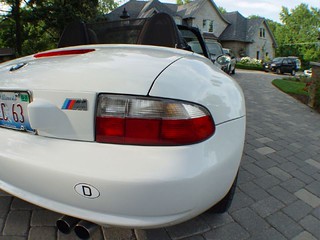 A BMW M parked outside of Steph's