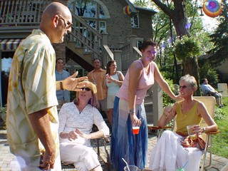 Dr Bob, Steph, Cheryl, and guests